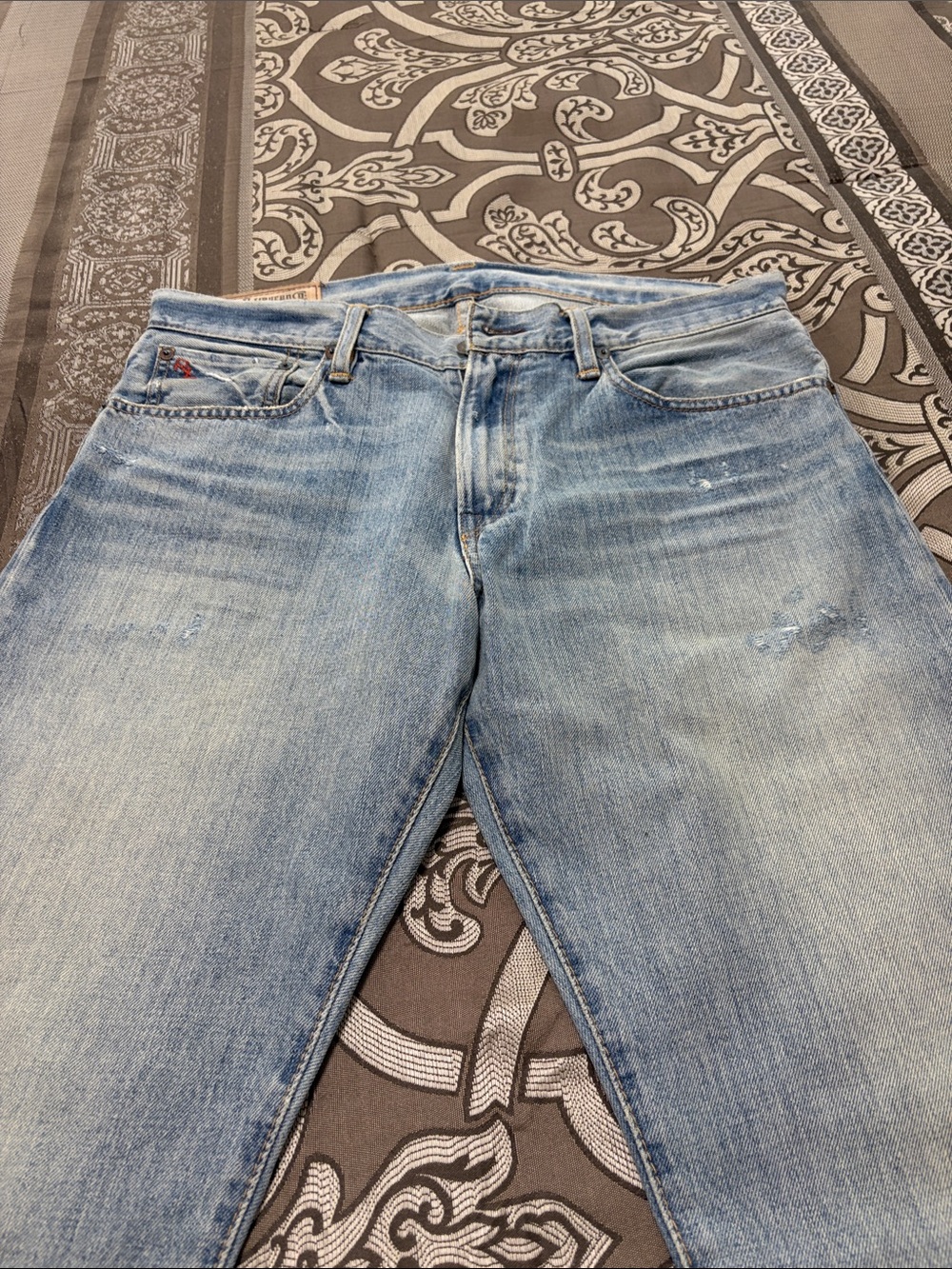Polo by Ralph Lauren Light Blue Washed Straight Jeans